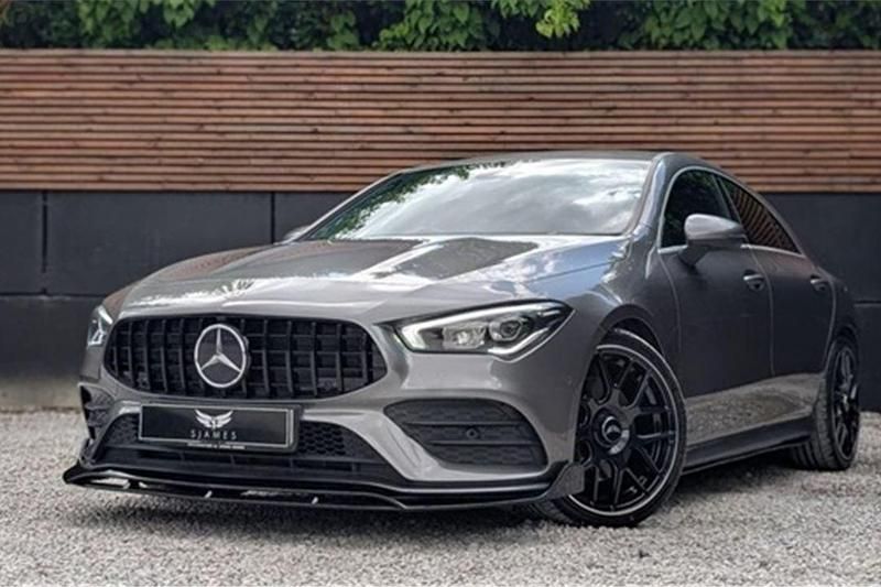 Grey Used 2020 Mercedes CLA180 AMG line Sedan | £19,490 (Good price) - Image 1/4