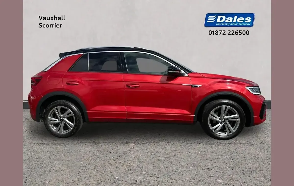 Used VW T-Roc R-line 150 HP (110 kW) 2023 Red SUV