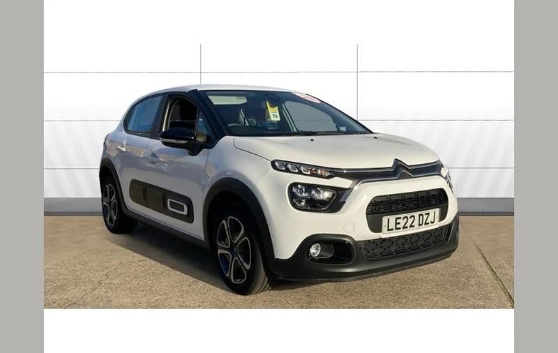 White Used 2022 Citroën C3 PureTech Hatchback | £13,076 (A bit pricey) - Image 1/4