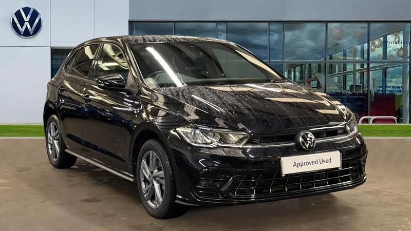 Used VW Polo R-line 115 HP (84 kW) 2025 Deep black pearl Hatchback