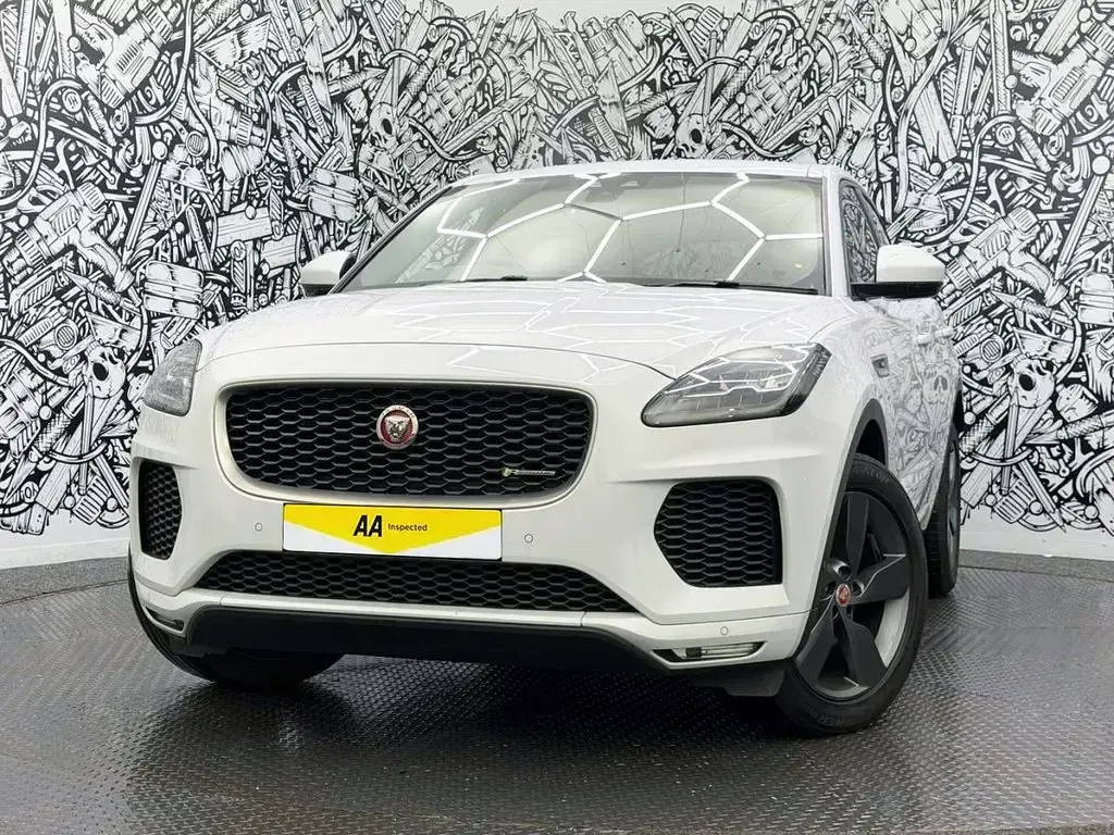 Used Jaguar E-Pace R-Dynamic 180 HP (132 kW) 2018 White SUV