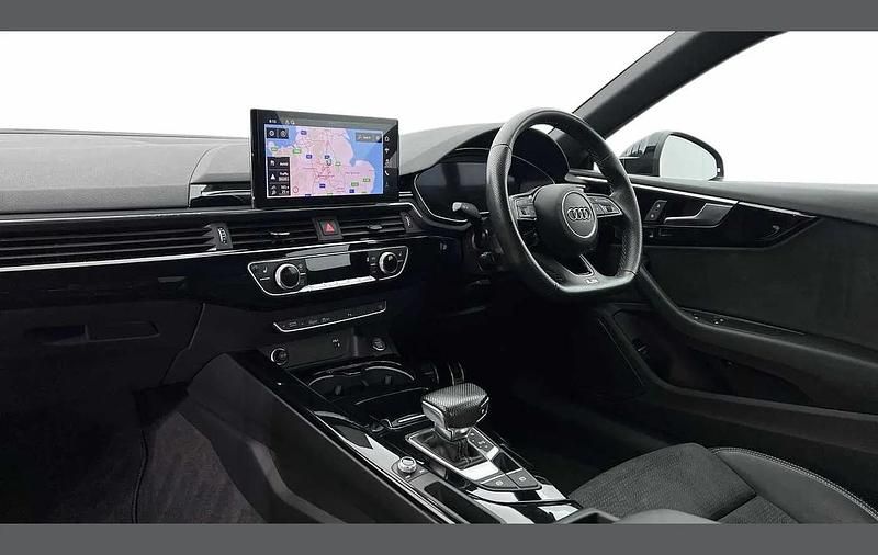 Used Audi A5 Black Edition 148 HP (108 kW) 2024 Blue Coupe