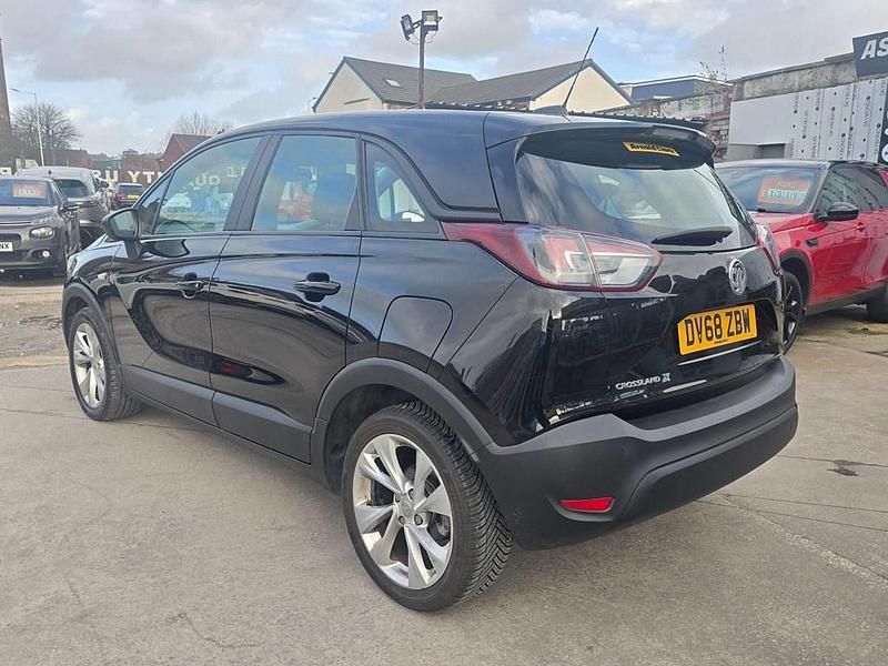 Used Vauxhall Crossland X 81 HP (59 kW) 2018 Black SUV