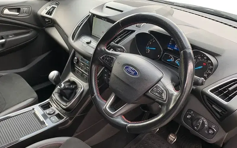 Used Ford Kuga ST-Line 150 HP (110 kW) 2017 Grey SUV