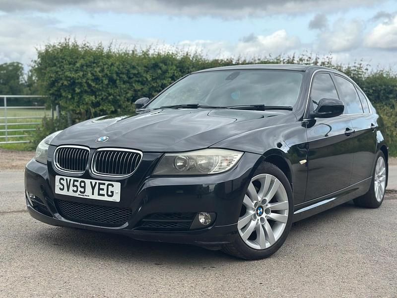 Black Used 2009 BMW 325 Sedan | £4,995 (Expensive) - Image 1/4