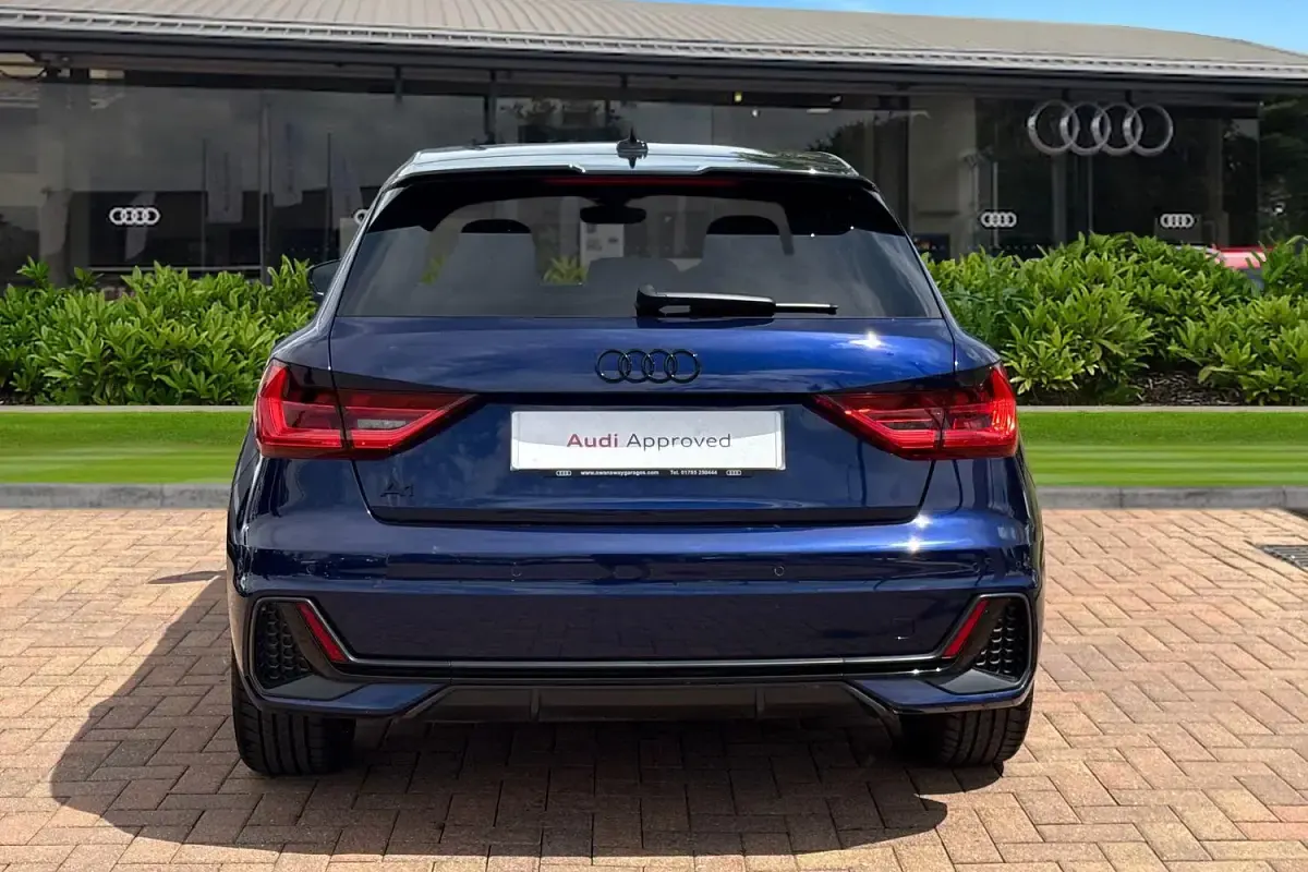 Used Audi A1 Black Edition 95 HP (69 kW) 2024 Blue Hatchback