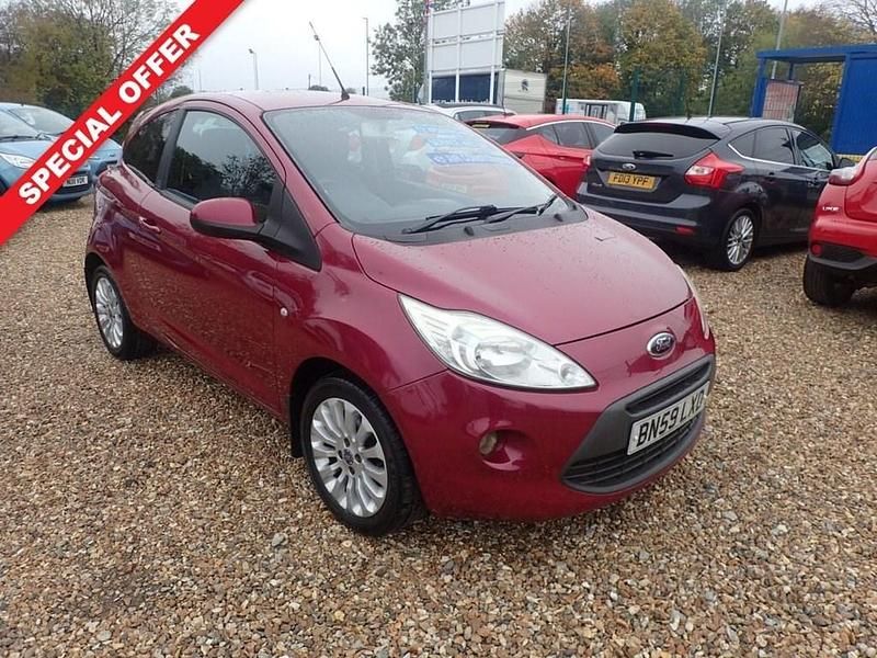 Red Used 2009 Ford Ka Zetec Hatchback | £2,995 (A bit pricey) - Image 1/4