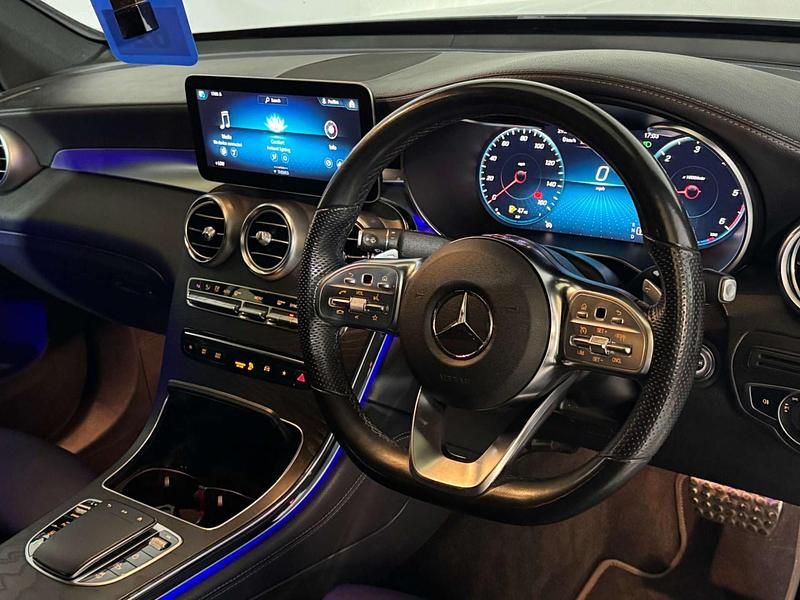 Used Mercedes GLC300 AMG Line Premium 245 HP (180 kW) 2019 Grey Coupe