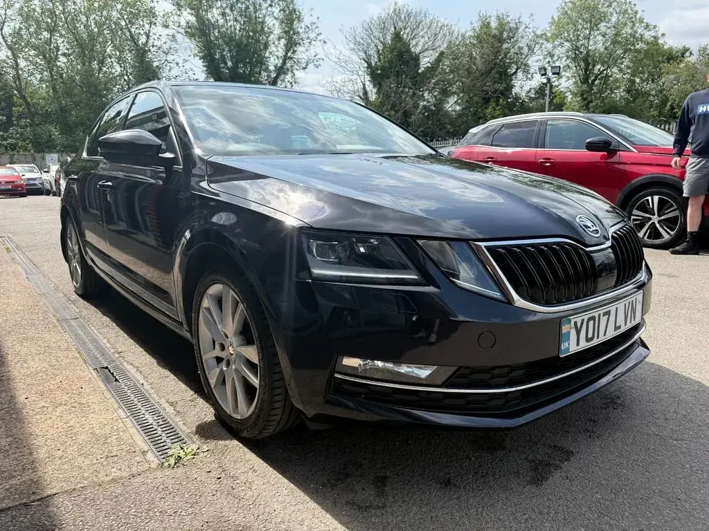 Used Skoda Octavia SE L 150 HP (110 kW) 2017 Black Hatchback