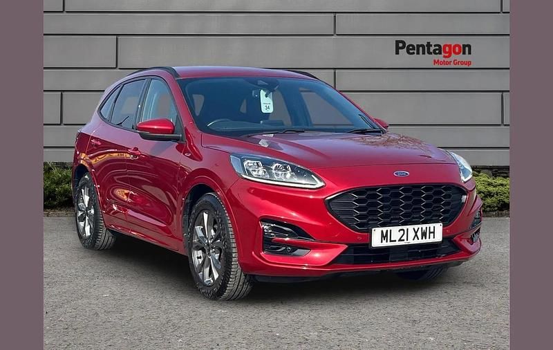 Used Ford Kuga ST-Line 117 HP (86 kW) 2021 Red SUV