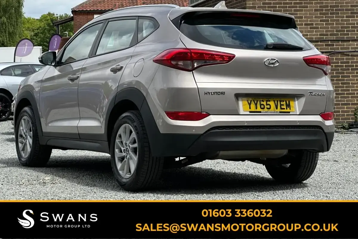 Używany Hyundai Tucson SE 132 KM (97 kW) 2016 Biały SUV