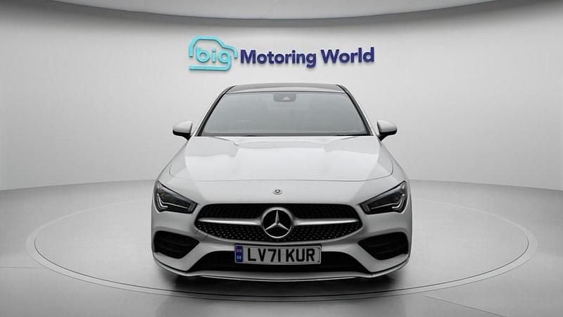 Used Mercedes CLA180 AMG line 136 HP (100 kW) 2021 White Sedan