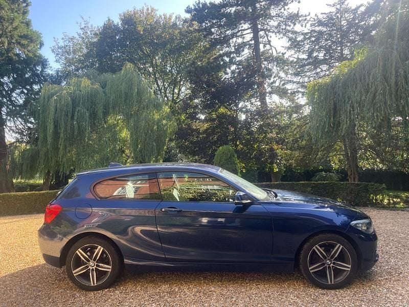 Blue Used 2017 BMW 118 Sport Line Hatchback | £7,200 (Good price) - Image 1/4