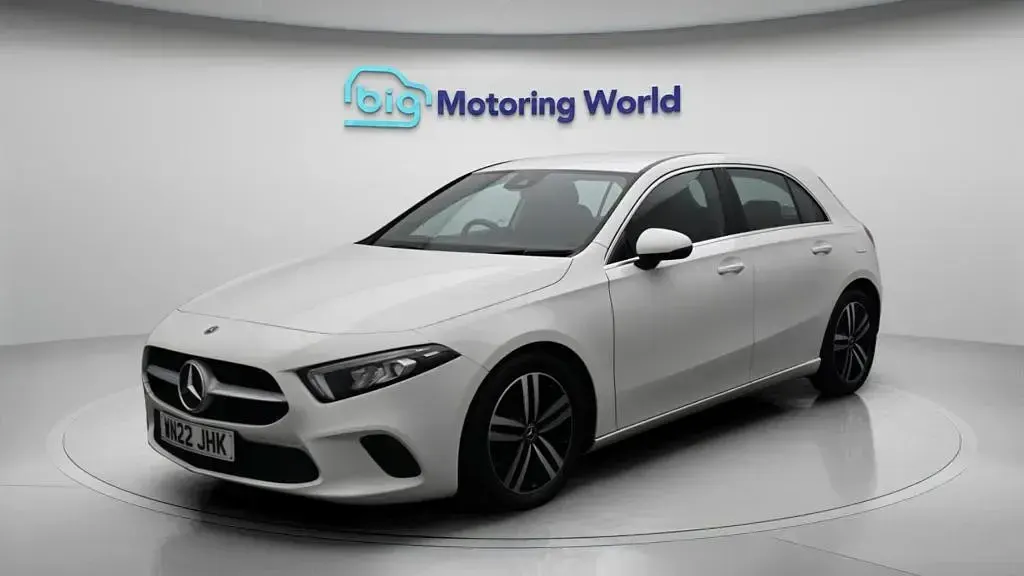 Used Mercedes A180 136 HP (100 kW) 2021 White Hatchback