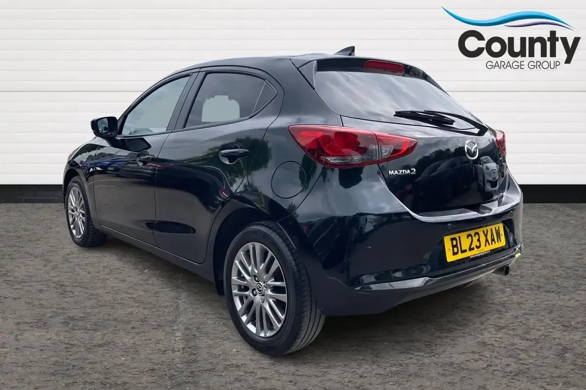 Used Mazda 2 Exclusive-Line 116 HP (85 kW) 2023 Black Hatchback