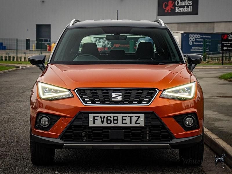 Used Seat Arona XCELLENCE Lux 115 HP (84 kW) 2018 Orange SUV
