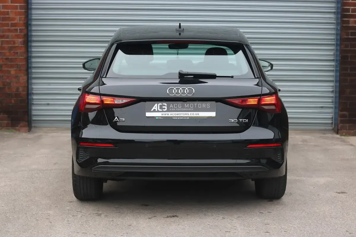 Used Audi A3 Comfort 2020 Black Sedan