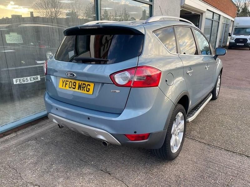 Used Ford Kuga Titanium 136 HP (100 kW) 2009 Blue SUV