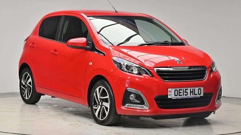 Red Used 2015 Peugeot 108 Allure Hatchback | £5,280 (Fair price) - Image 1/4