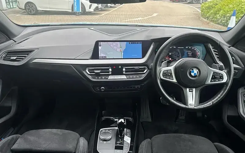 Used BMW M235 Comfort Edition 306 HP (225 kW) 2023 Blue Coupe