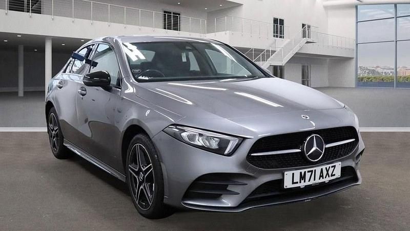 Grey Used 2021 Mercedes A250 AMG line Sedan | £20,699 (Fair price) - Image 1/4