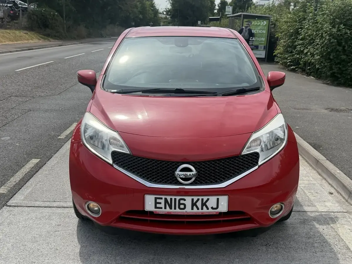 Used Nissan Note Acenta Premium 2016 Red Hatchback