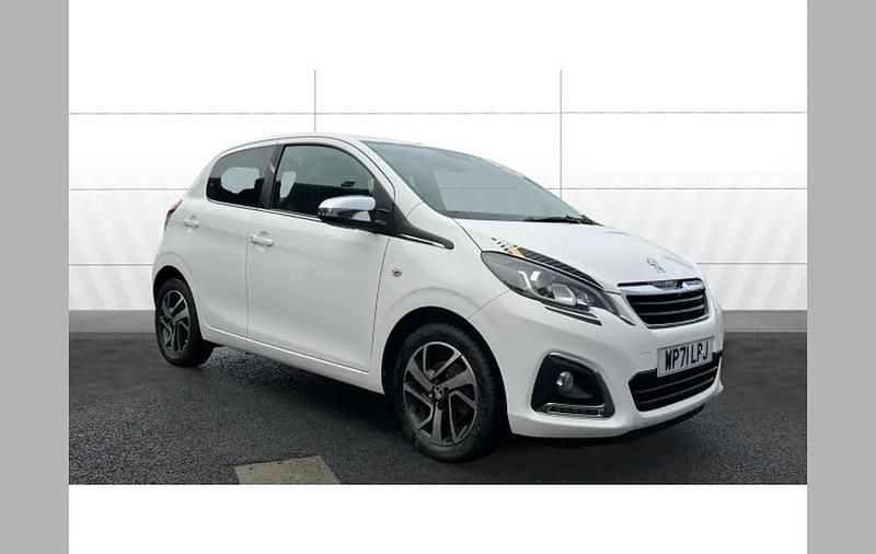 White Used 2022 Peugeot 108 Collection Hatchback | £9,439 (Fair price) - Image 1/4