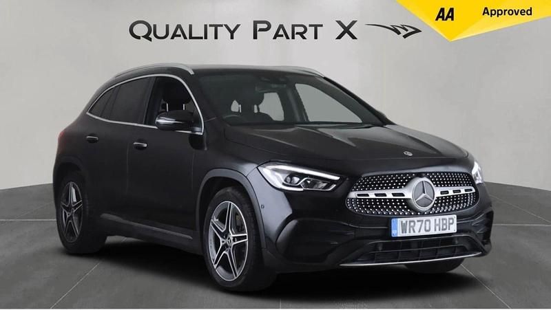 Used Mercedes GLA200 AMG Line Premium 163 HP (119 kW) 2020 Black SUV