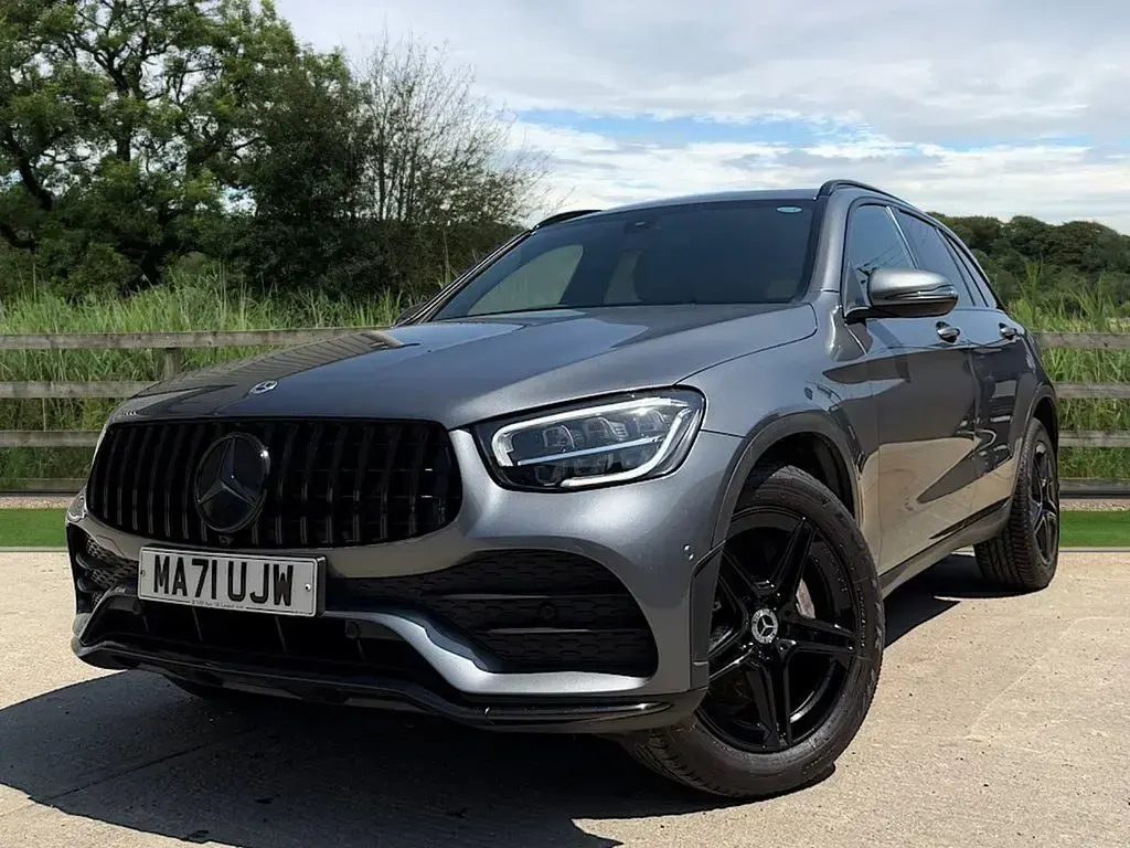 Used Mercedes GLC220 AMG line 194 HP (142 kW) 2021 Grey SUV