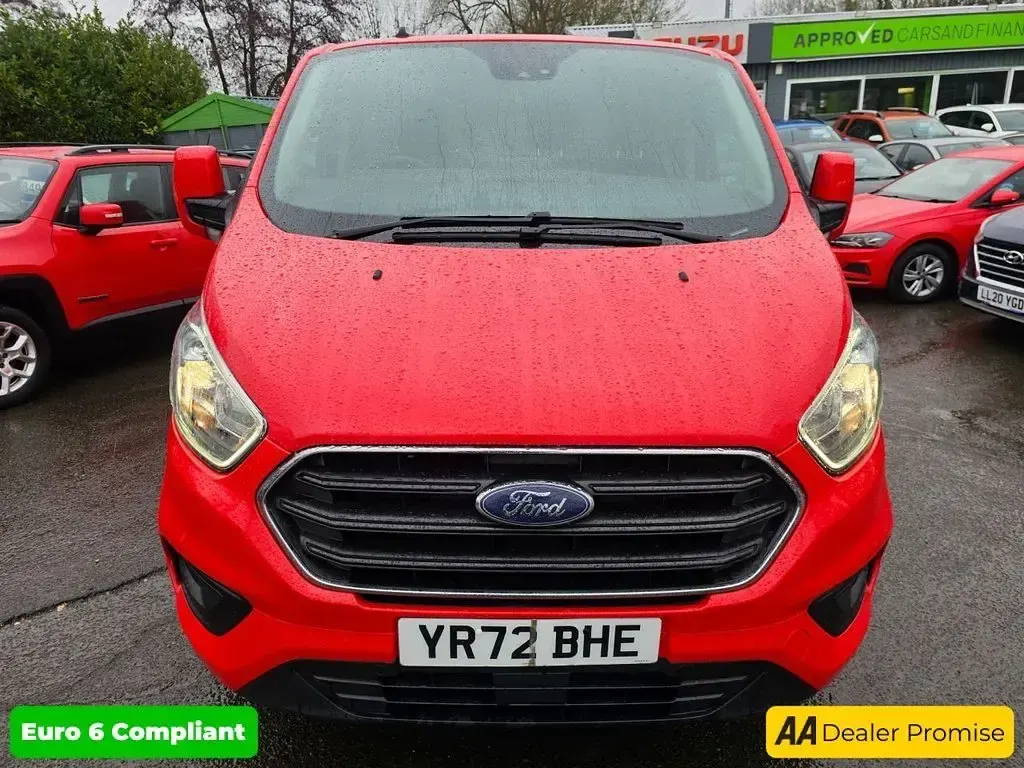 Used Ford Transit Custom Limited 2022 Red Van