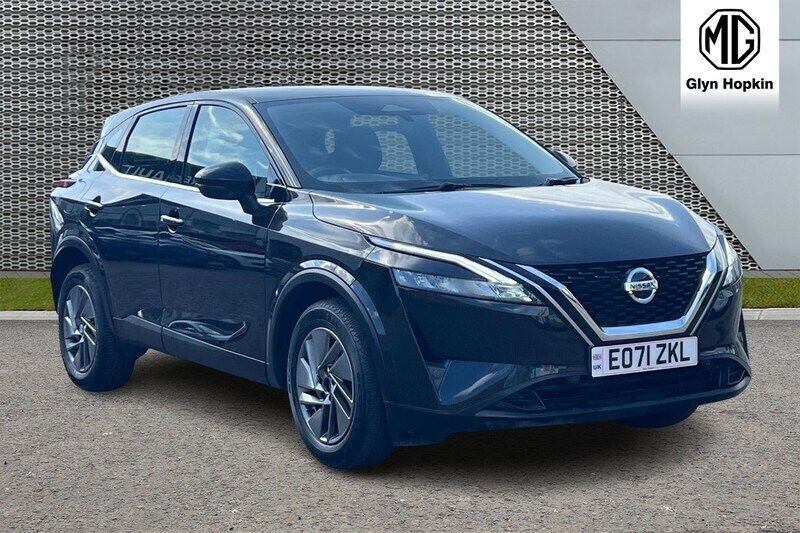 Black Used 2021 Nissan Qashqai Acenta Premium SUV | £13,342 (Good price) - Image 1/4