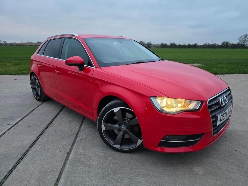 Used Audi A3 Sport 2014 Red Hatchback