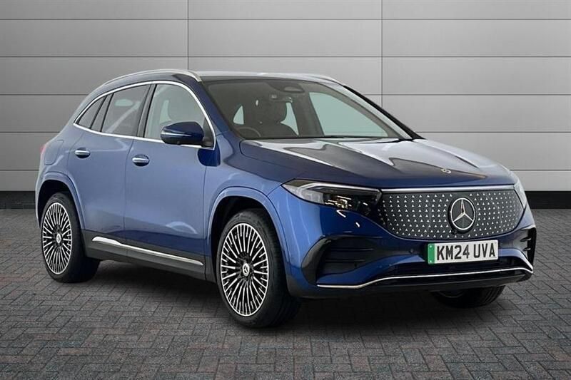 Spectral blue Used 2024 Mercedes EQA350 AMG Line Premium SUV | £30,990 (Fair price) - Image 1/4