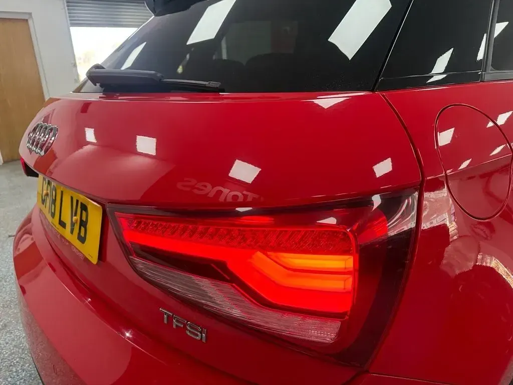 Used Audi A1 Sportback Black Edition 150 HP (110 kW) 2018 Red Hatchback