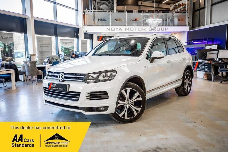 Used VW Touareg R-line 245 HP (180 kW) 2014 White SUV
