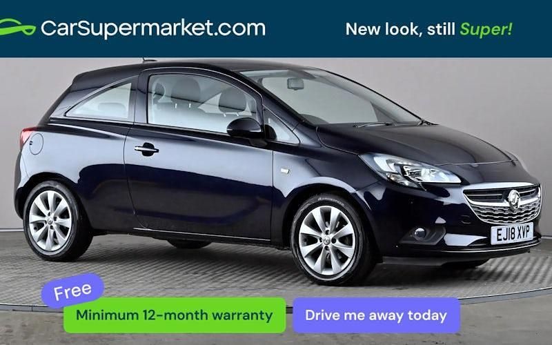 Used Vauxhall Corsa 75 HP (55 kW) 2018 Blue Hatchback