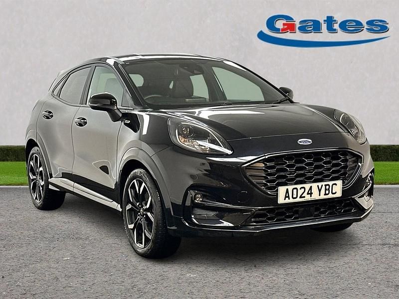 Black Used 2024 Ford Puma Gen-E ST-Line X Hatchback | £19,000 (A bit pricey) - Image 1/4