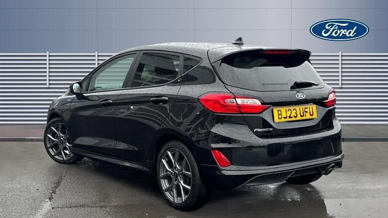 Used Ford Fiesta ST-Line 100 HP (73 kW) 2023 Black Hatchback