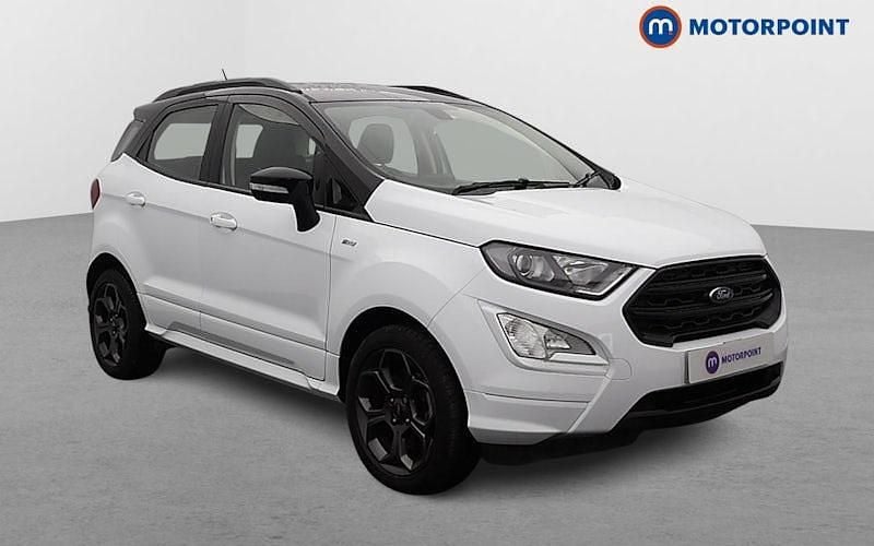 White Used 2019 Ford Ecosport ST-Line SUV | £13,949 (Fair price) - Image 1/4