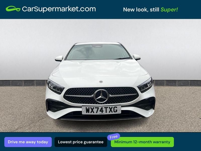 Used Mercedes A180 AMG Line Premium 136 HP (100 kW) 2024 White Hatchback
