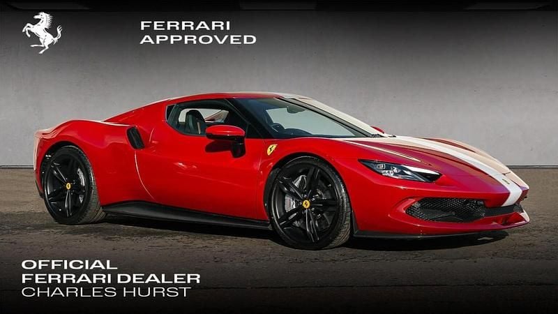Begagnad Ferrari 296 830 HK (610 kW) 2022 Svart Sportkupé