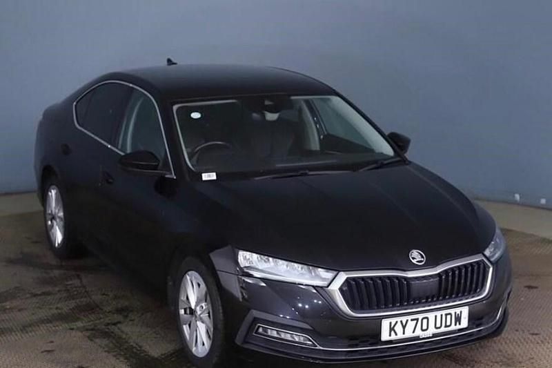 Used Skoda Octavia SE L 116 HP (85 kW) 2021 Black Hatchback