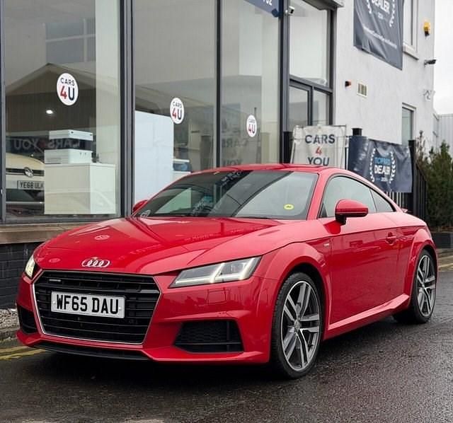 Used Audi TT S-Line 230 HP (169 kW) 2015 Red Coupe