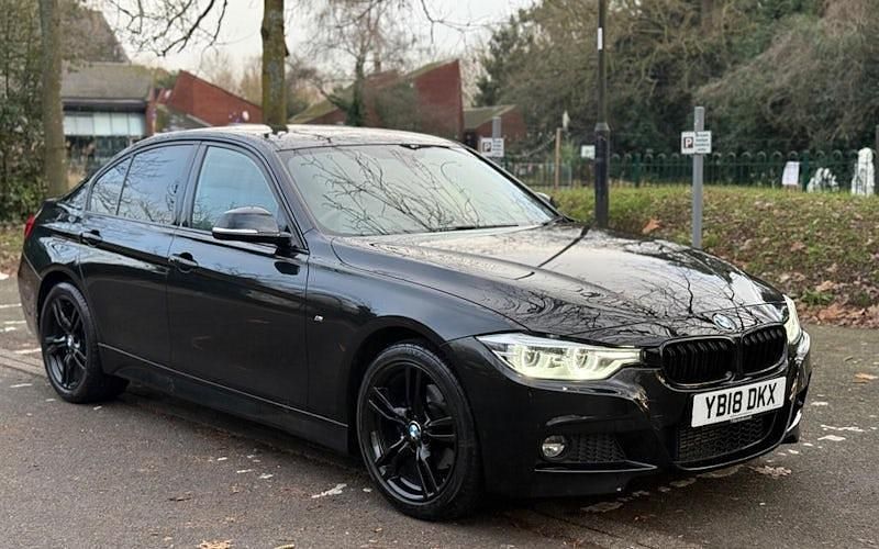 Black Used 2018 BMW 320 M Sport Sedan | £15,995 (Good price) - Image 1/4