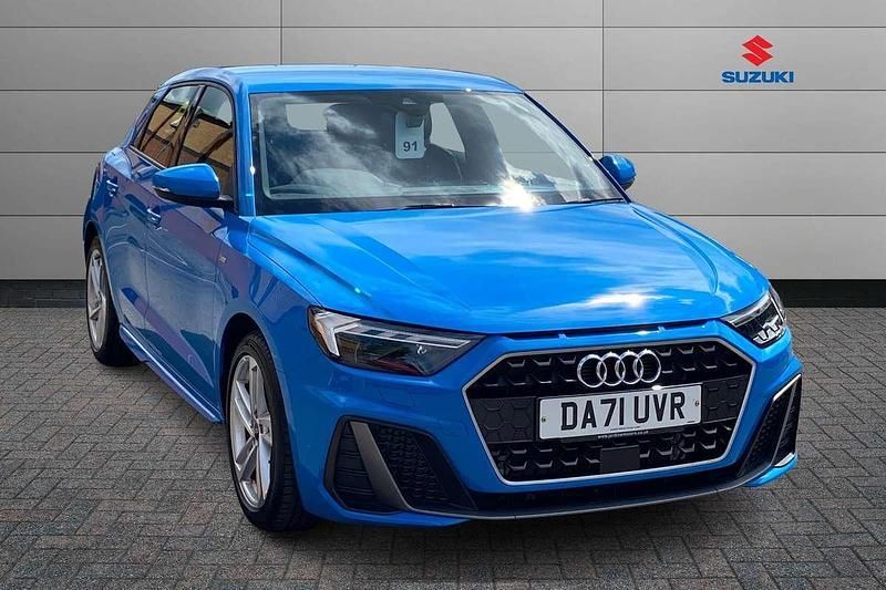 Blue Used 2022 Audi A1 S-Line Hatchback | £18,350 (Fair price) - Image 1/4