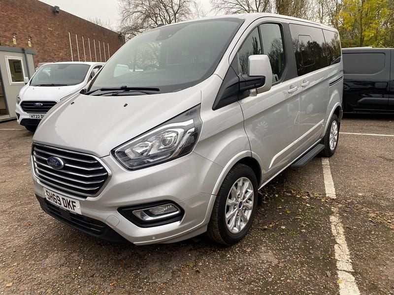 Silver Used 2019 Ford Tourneo Custom Titanium Van | £11,495 (Super price) - Image 1/4