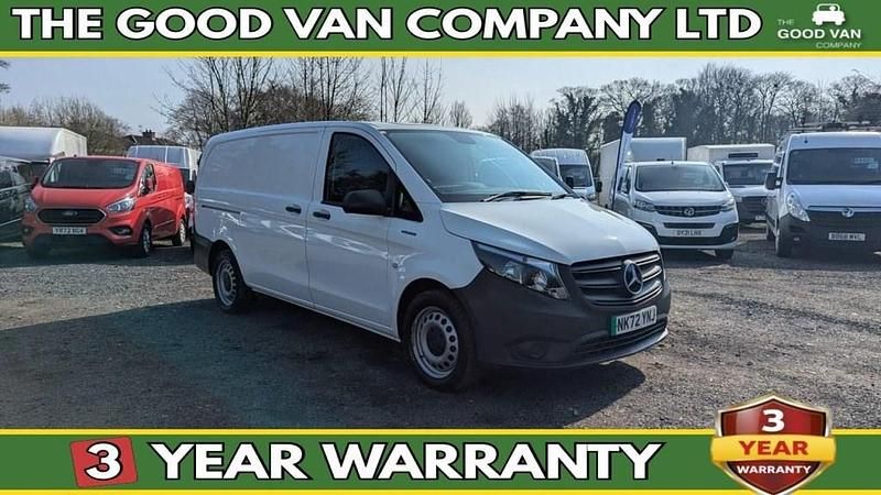 Used Mercedes e-Vito Progressive 85 kW (116 HP) 2022 White MPV