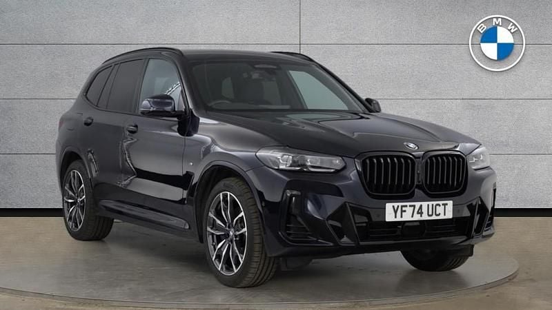 Black Used 2024 BMW X3 M Sport SUV | £47,000 (Expensive) - Image 1/4