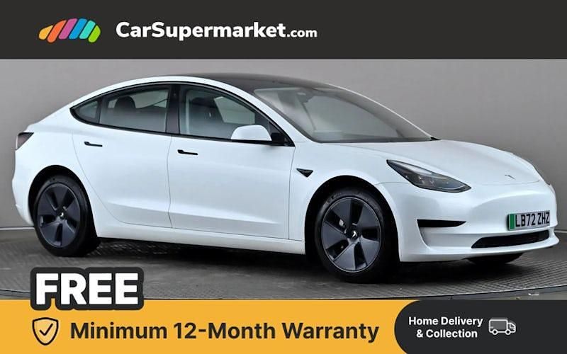 Used Tesla Model 3 RWD 180 kW (245 HP) 2022 White Sedan