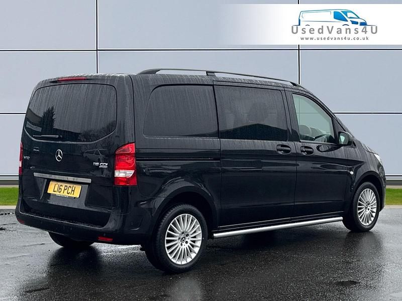Used Mercedes Vito 163 HP (119 kW) 2018 Black Van